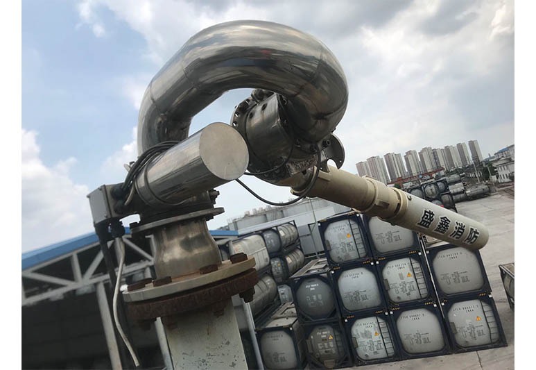 电控泡沫炮PLKD80-A消防泡沫水两用固定炮PLKD10/80-SX遥控式